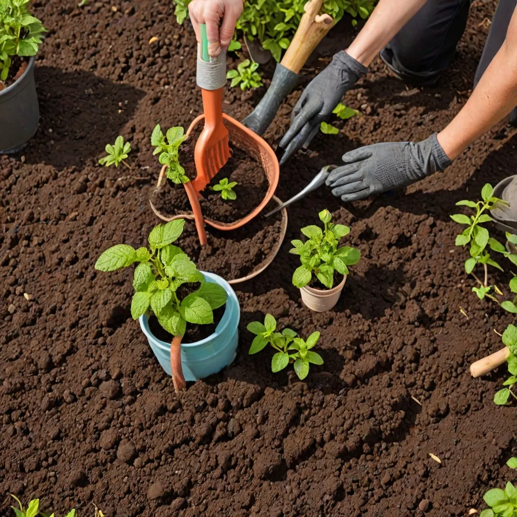 Jak posadzić miętę w ogrodzie: krok po kroku