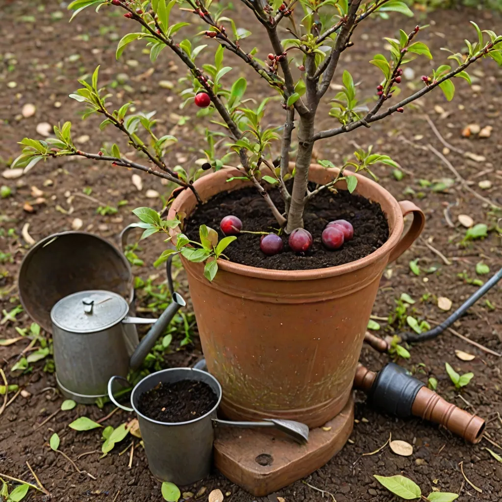 Jak posadzić śliwkę z pestki w doniczce: poradnik dla początkujących